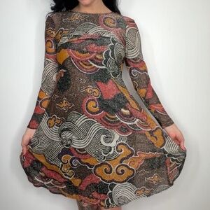 Vintage Futura Couture of New York Metallic Evening Gown – Size 6